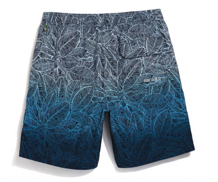 Aqua Fade Tropical Board Shorts