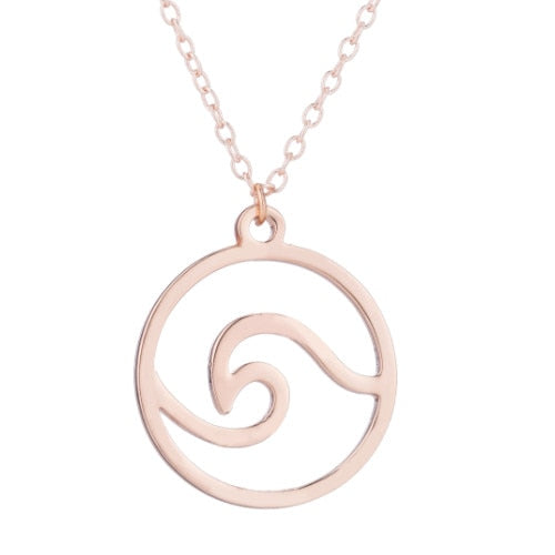 Circle Wave Necklace