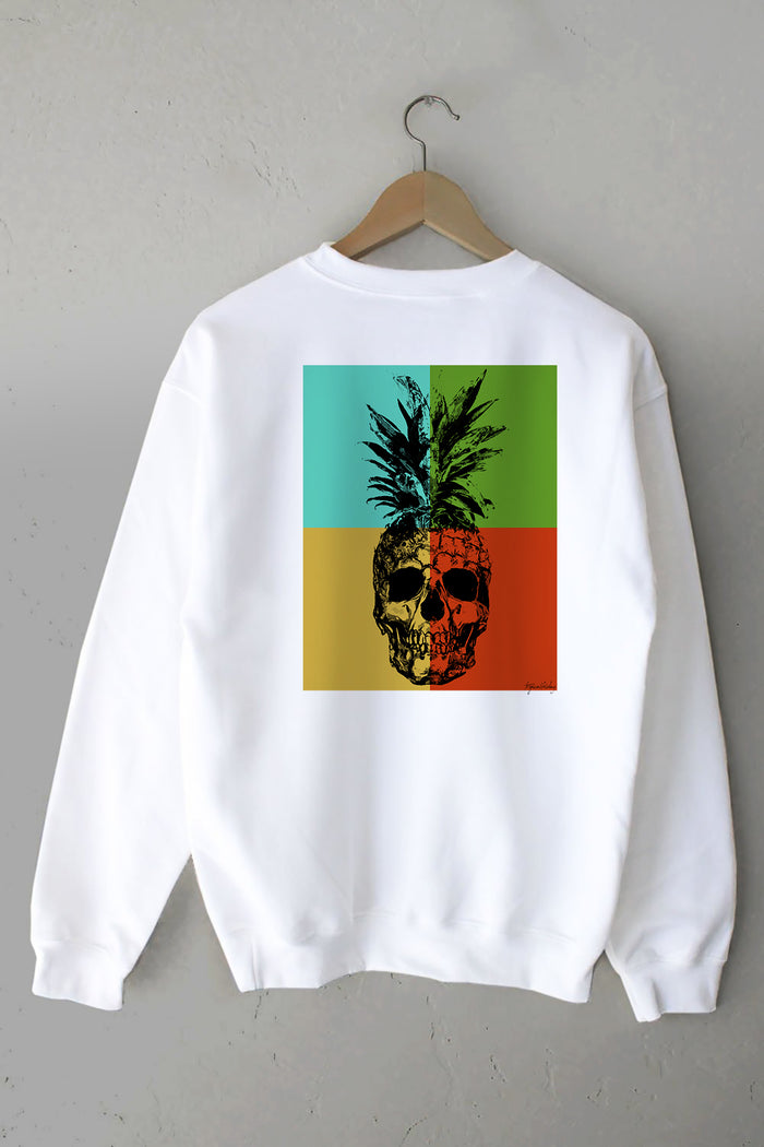 Tropical Skull Sweatshirt